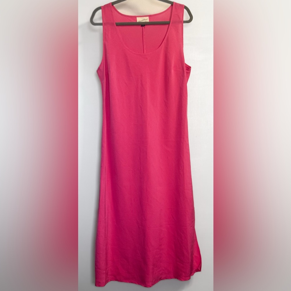 Universal Thread Pink Sleeveless Maxi Dress XL Relaxed Summer